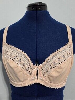 Y2K Baby Pink Coquette Bra Size 34C